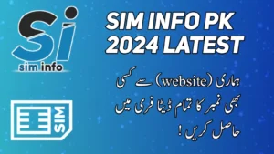 SIMs Info Pk 2024 Latest