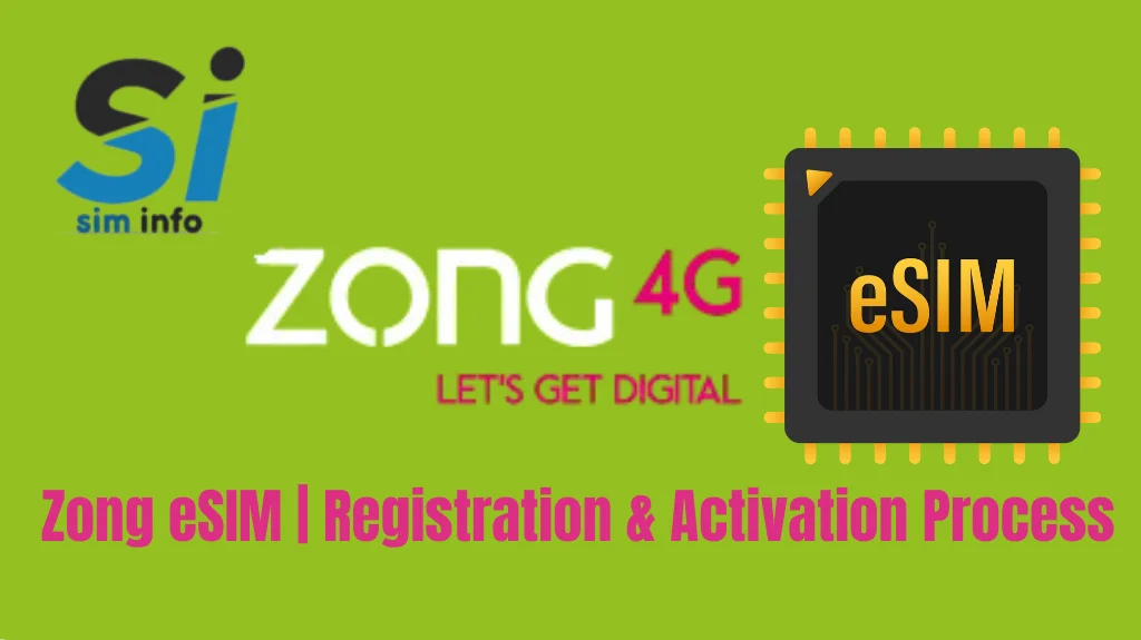 Zong eSIM | Registration & Activation Proces